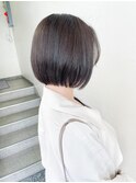 ミニボブ　ぱっつんボブ　ナチュラルボブ　