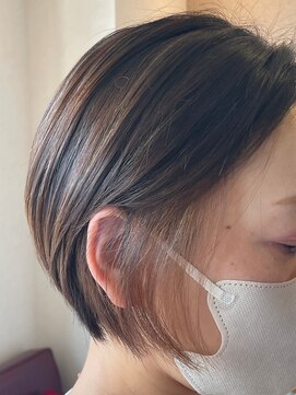 シェール(cher) スッキリショート♪ナチュラルブラウン【cher西宮北口:三田】