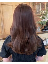 ロージアバイアルティナ(ROSIER by artina)&nbsp;キャラメルブラウン_セミディ