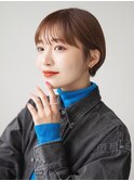 大人可愛いショートボブ