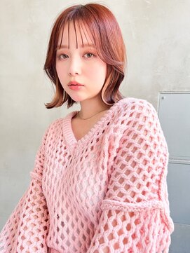 レニーバイエース(LANY by ACE) 【LANY横浜】 シースルーバング×インナーカラー