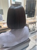 【スタイル】きりっぱなしボブ
