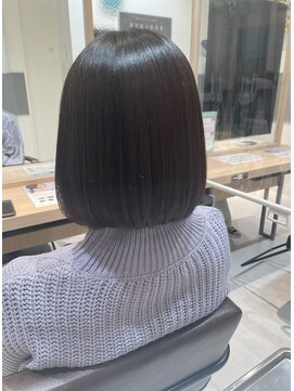 バサ 鷺ノ宮店(BASSA) 【スタイル】きりっぱなしボブ