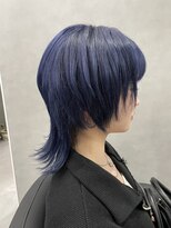 ジエクト カナウ(The Ect canow)&nbsp;ウルフ ネイビーブルー　透明感カラー　デニムカラー