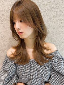 ロンド アンブル 四条烏丸(Lond ambre) ふんわりエアリーカールでまとまりすぎない柔らかヘア