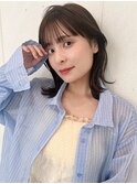 大人可愛いレイヤーボブ