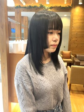 ジールサロン つくば本店 姫カット×レイヤースタイル