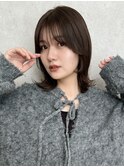 髪質改善イノアカラー白髪染め◎ショート/ボブ/顔周り前髪カット
