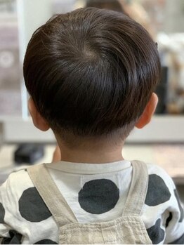 ヘアーアンドブック マルキーズ(hair&book marqise)の写真/お子様同伴OK！忙しいママにおすすめ◎駐車場×キッズスペース完備＊ベビーカーでも安心のゆったり空間