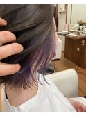 インナーカラーパープル