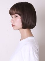 ヨファ ヘアー 芦屋店(YOFA hair)&nbsp;似合わせカット小顔前髪黒髪ショートボブ1102