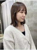［ eTONe ］ぷつっと外ハネ × &nbsp;グレージュ