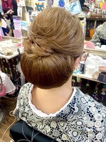 ヘアセットアップス(UP's)&nbsp;当店和髪NGですが、要相談で特別に『和髪スタイル♪』要電話予約