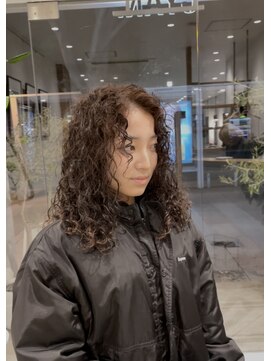 シアン 矢場町店(CYAN.) ハードスパイラルパーマ×海外風ウェーブ