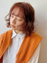 ガーデン 銀座(GARDEN)&nbsp;デジタルパーマ 暖色カラー ブリーチなしカラー イメチェン