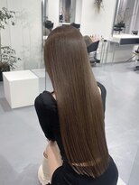 レフ(LEF)&nbsp;シルキーオリーブベージュ/スーパーロング/艶髪/透明感カラー