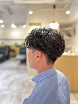 ソイクフ 四条大宮店(SOY-KUFU) 20代30代40代◎ブルーブラック似合わせカットMEN’SHAIR
