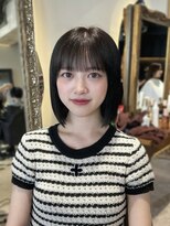 トリア(the tria)&nbsp;【chika】暗髪×ボブ
