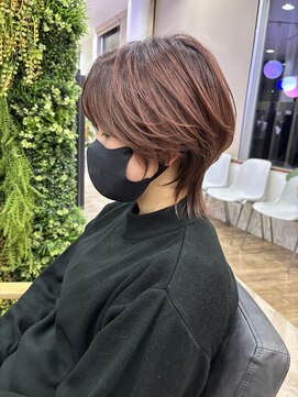 ディスコ(disco) 小顔見せくびれミディアム＊大人ウルフ