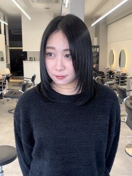 レノ(RENO) 肩ボブ顔周りレイヤーカット