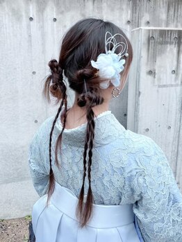 ワヅキ(WAZUKI)の写真/【東山/祇園】ヘアセット¥2,000☆手ぶらでOK！観光にもイベントにもぴったり◎