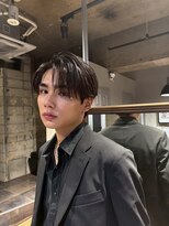 メンズココ メンズパーマ 韓国ヘア 日本橋店(MENS COCO)&nbsp;【大学生必見】ニュアンスパーマセンターパート