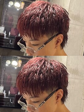 フレイム(FLAME) ワインレッドショート