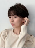 ●杉浦オリーブグレー/ショート/レイヤー/髪質改善/縮毛矯正