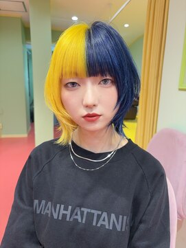 エマ(emma) ネイビーとイエローの2toneカラー!!