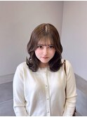 #真菅美容室 #BLIEN[オリーブグレージュ]