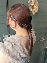 マーシュ(marshu) シンプル編み下ろしアレンジ