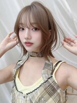 バイオレット 表参道店(Violet) ハッシュレイヤーカットハッシュボブシースルーバング表参道