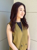 ヘアーアイストゥーレ(HAIR ICI TRE)&nbsp;ブリーチなしカラーピンクレッドラベンダーオレンジ  担当渡辺聖