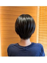 オーガニックエコ 川越(organic+eco)&nbsp;夏先取り！小顔ショートボブ×ダークカラーで垢抜けスタイル