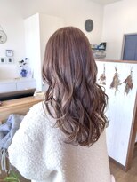 トップヘアー 池の内店(TOP HAIR)&nbsp;ピンクブラウンカラー