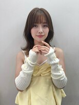 ミラ 新宿(MILA)&nbsp;グレージュカラー/韓国巻き/レイヤーカット/くすみベージュ/