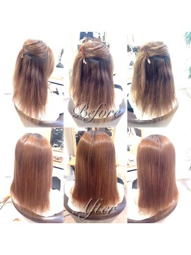 ノーブロー 酸性縮毛矯正専門技師(No.Blow) 名古屋の酸性縮毛矯正。エアリーな柔らかさで美しい美髪矯正