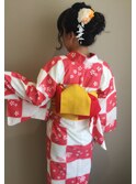 夏祭り☆浴衣スタイル 担当:藤原