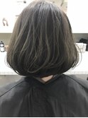 dee  グレージュ×ワンカールボブ