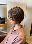 白髪ぼかしハイライト