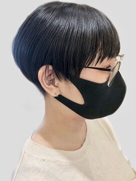 レンジシキチジョウジ (RENJISHI KICHIJOJI) 丸みのキレイな刈り上げマッシュ【RENJISHI KICHIJOJI】