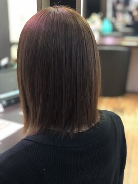 フレンズ 環状通東店(friend's) ノンダメージカラー&ストレート シルキーミディアム 3