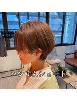 コワファーストナガサキシャンプーボーイ(COIFF1RST NAGASAKI SHAMPOO BOY)&nbsp;大人可愛い20代30代40代黒髪前下がりショートボブ丸みショート◎