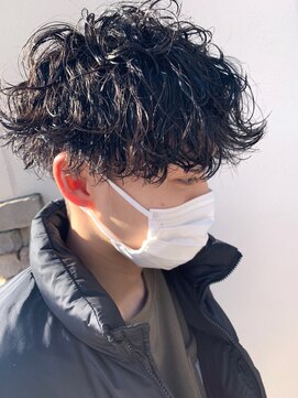 スパークス(SPARKS) 波ウェーブパーマ 波まき