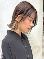 ヒート バイ アンカットラウンジ 渋谷(HEAT by UNCUT&LOUNGE)&nbsp;イヤリングカラー/インナーカラー/ケアブリーチ/ベージュカラー