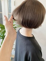 ルクスバイアフィナー(Luxo by Afinar) 【町田/Luxo by Afinar】丸みフェミニンボブ×ベージュ