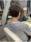スッキリショートボブ