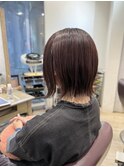 大人可愛いくびれボブ 外ハネミディ 20代30代