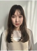 お色気ニュアンスヘア レイヤーカット ワンカール レイヤー