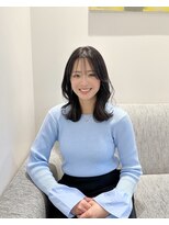大人可愛い20代30代40代透明感カラー色っぽレイヤー☆くびれヘア